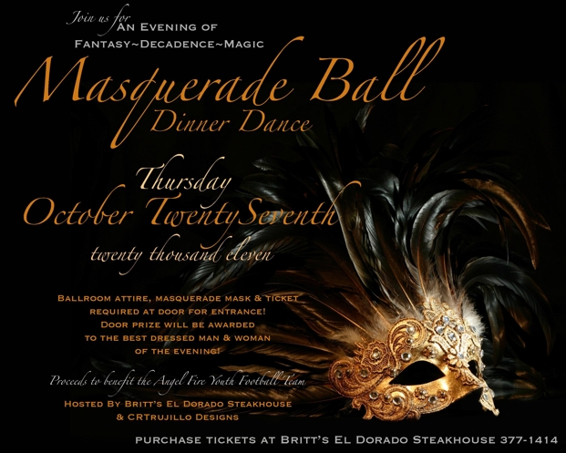 Masquerade Ball Dinner Dance | Angel Fire, New Mexico